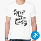 Мужская спортивная футболка