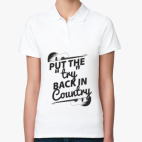 Женская рубашка поло