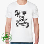 Мужская футболка органик