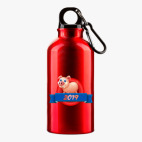 Металлическая бутылка 400 мл UV-DTF