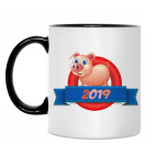 Кружка двухцветная