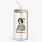 Банка с бамбуковой крышкой