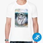 Мужская спортивная футболка