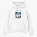 Толстовка худи оверсайз