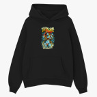 Толстовка худи оверсайз