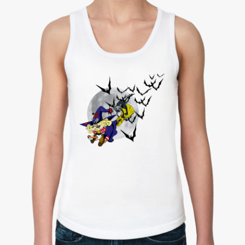 Женская майка с принтом Ведьма