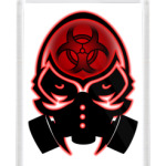 toxic tribal skull