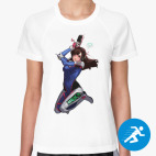Женская спортивная футболка