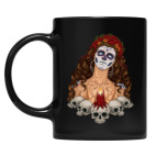 Кружка цветная UV-DTF