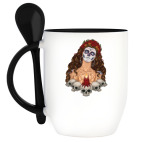 Кружка с ложкой