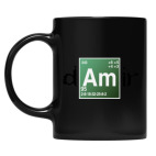 Кружка цветная UV-DTF