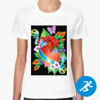 Женская спортивная футболка