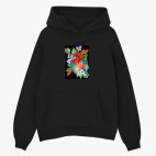 Толстовка худи оверсайз