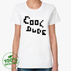 Женская футболка органик