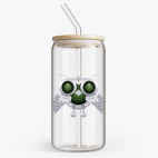 Банка с бамбуковой крышкой