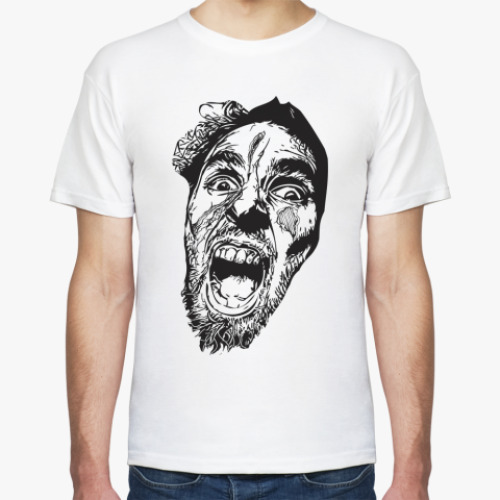 Футболка с принтом  Зомби