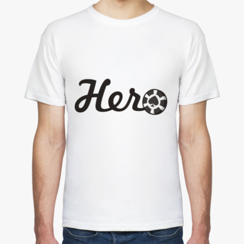 Футболка с принтом Hero 4