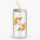 Банка с бамбуковой крышкой