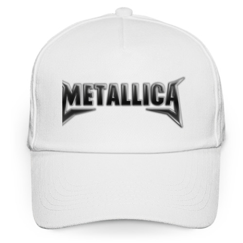 Кепка бейсболка с принтом Metallica