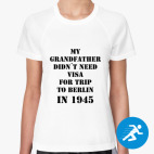 Женская спортивная футболка