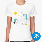 Женская спортивная футболка