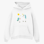 Толстовка худи оверсайз