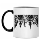 Кружка двухцветная