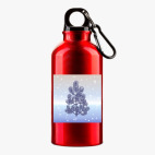 Металлическая бутылка 400 мл UV-DTF