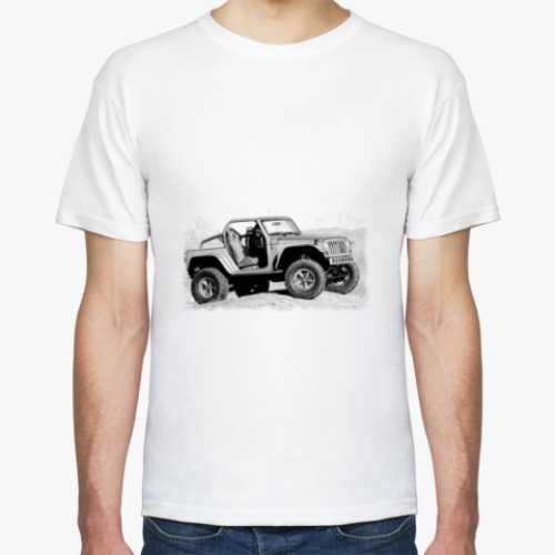 Футболка с принтом Джип