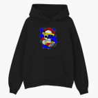 Толстовка худи оверсайз