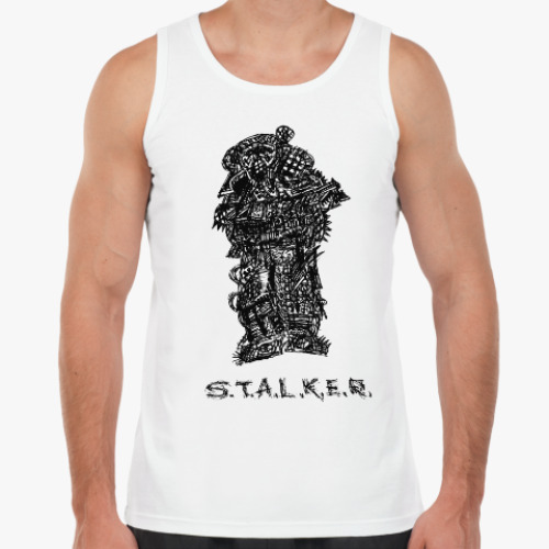 Майка с принтом Сталкер