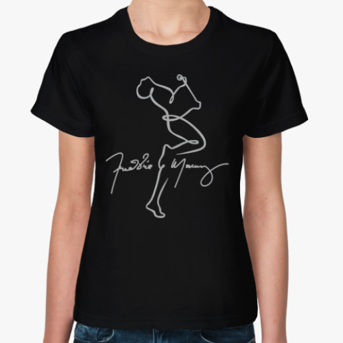 Женская футболка Freddie Mercury