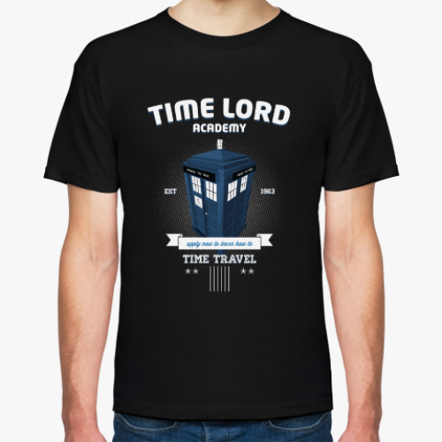 Футболка с принтом Повелитель времени