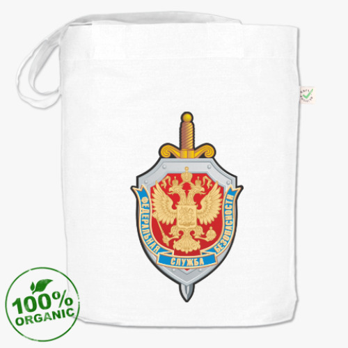 Сумка шоппер с принтом ФСБ России