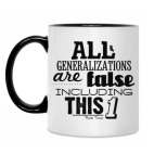 Кружка двухцветная