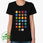 Женская футболка органик