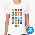 Женская спортивная футболка