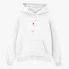 Толстовка худи оверсайз