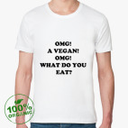 Мужская футболка органик