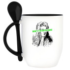 Кружка с ложкой