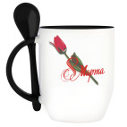 Кружка с ложкой