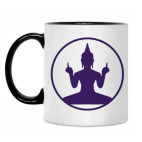 Кружка двухцветная