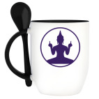 Кружка с ложкой