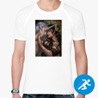 Мужская спортивная футболка