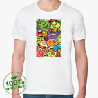 Мужская футболка органик