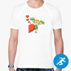 Мужская спортивная футболка