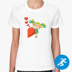 Женская спортивная футболка