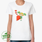 Женская футболка органик