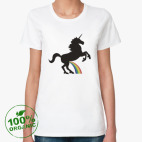 Женская футболка органик