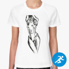 Женская спортивная футболка